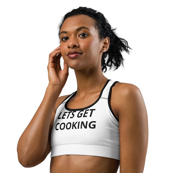 LET GET COOKIN SPORTS BRA product image (3)