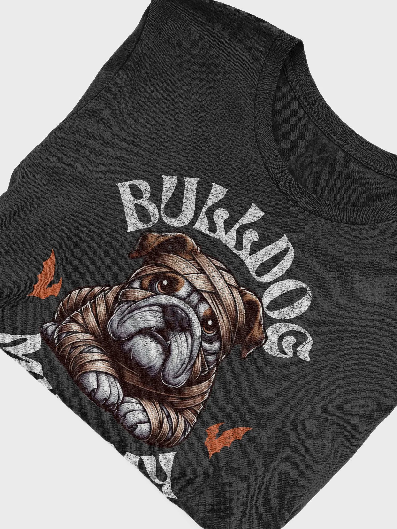 Halloween Mummy Bullog T-Shirt product image (6)