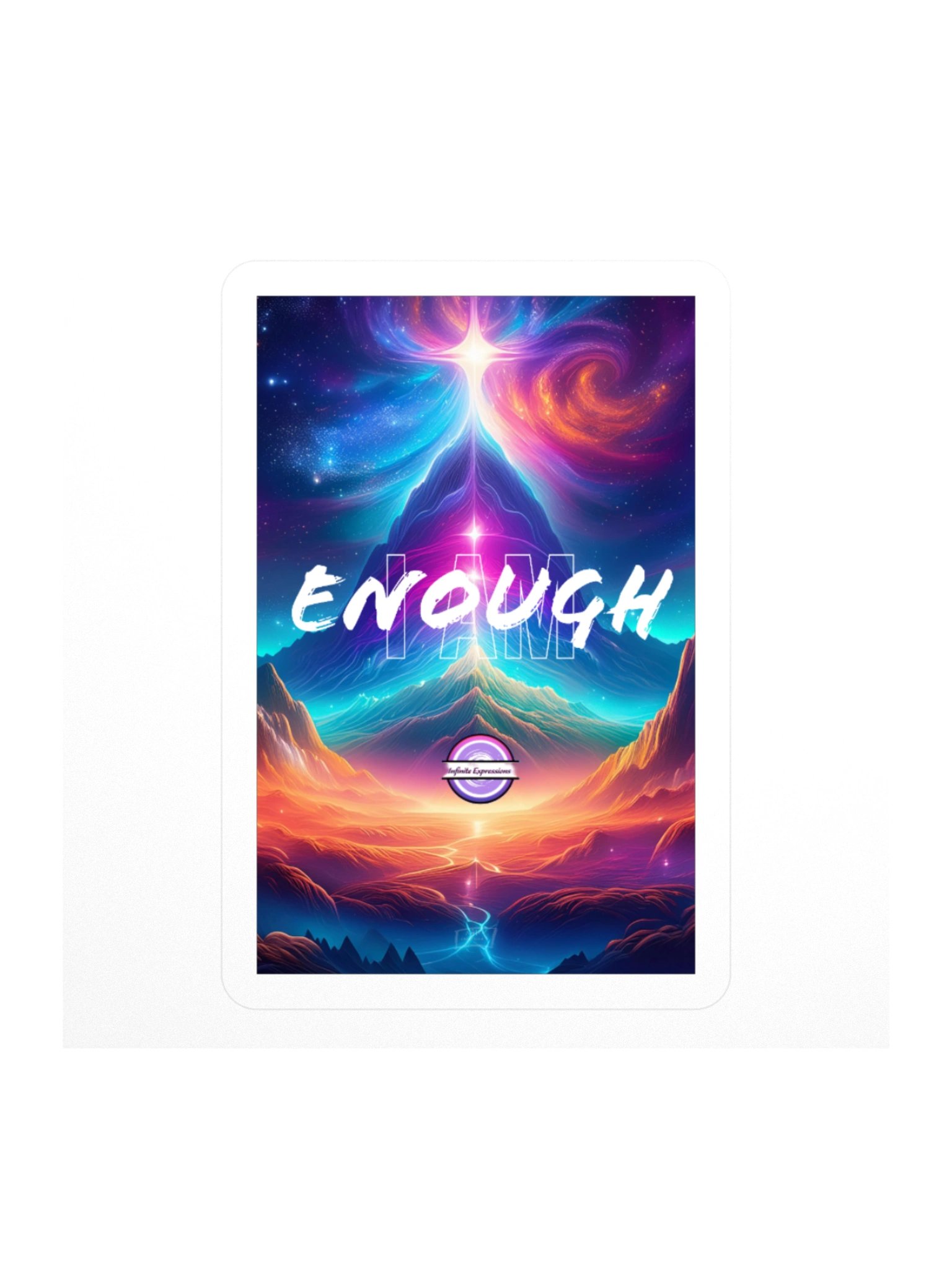 I Am Enough Sticker product image (1)