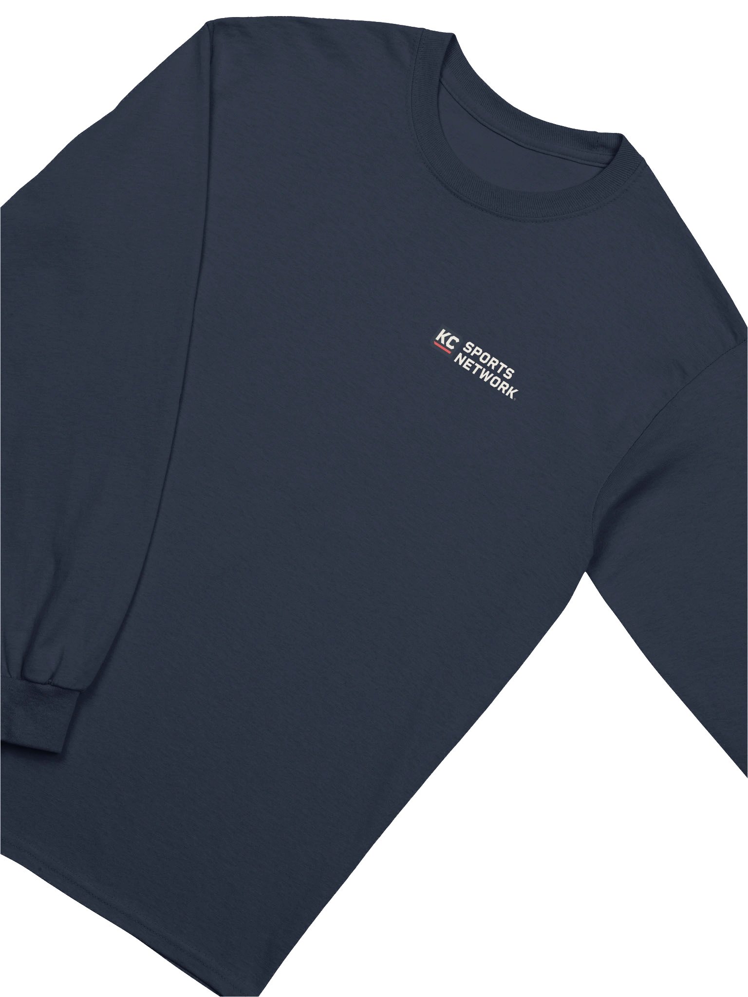 KC Sports Network Wordmark Long Sleeve (White) product image (3)