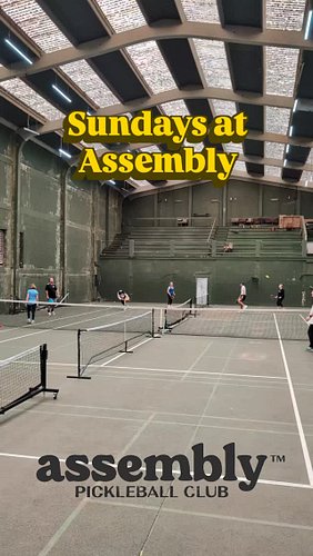Join us at Assembly for back to back Pickleball sessions. 

No membership, no experience, no equipment, no refreshments? No p...