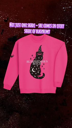 Not just one shade - she comes in every shade of blasphemy.

For the soft, the strange, the divine, and the unapologetically ...