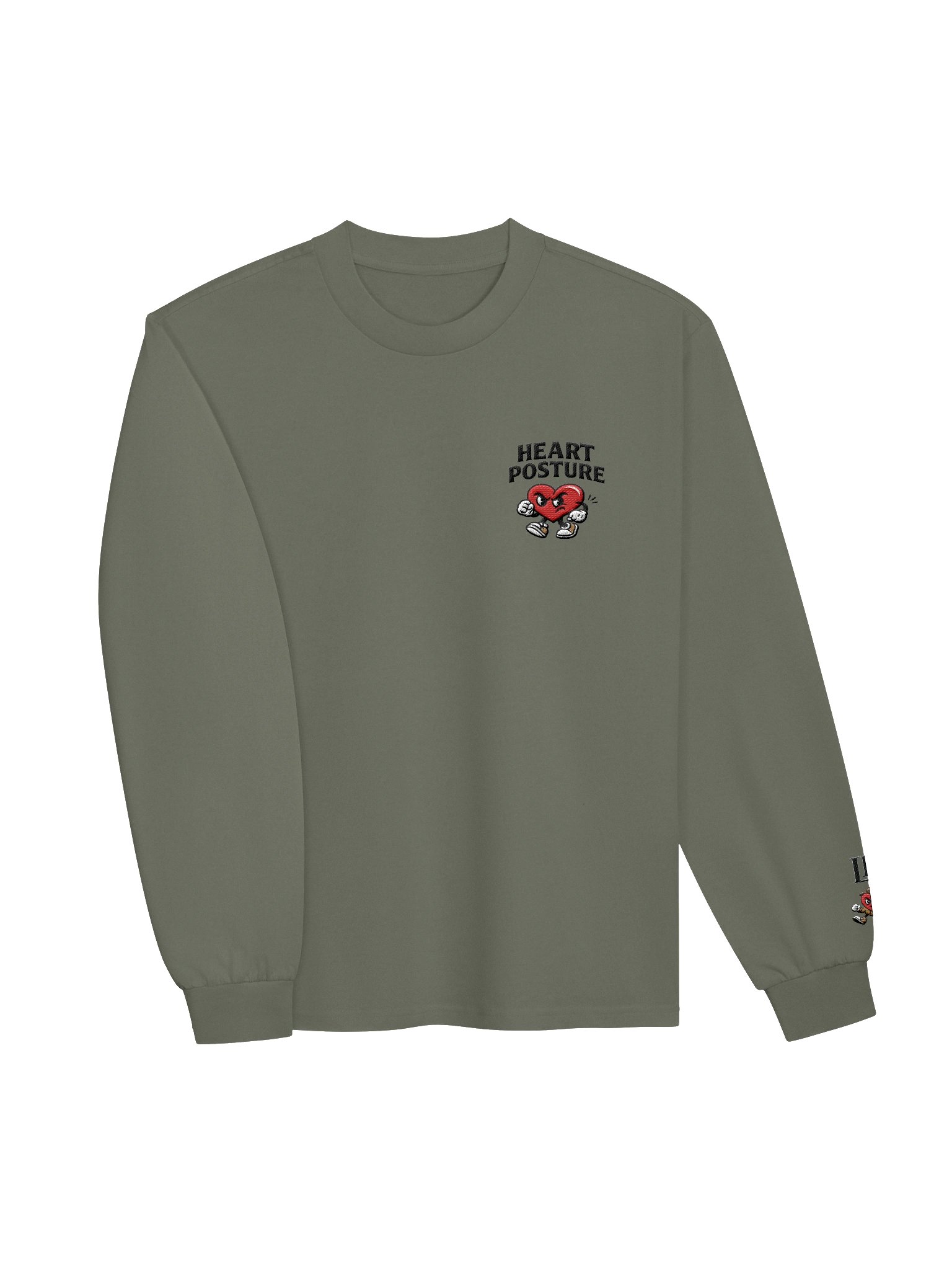 HEART POSTURE STITCH LONG SLEEVE product image (8)