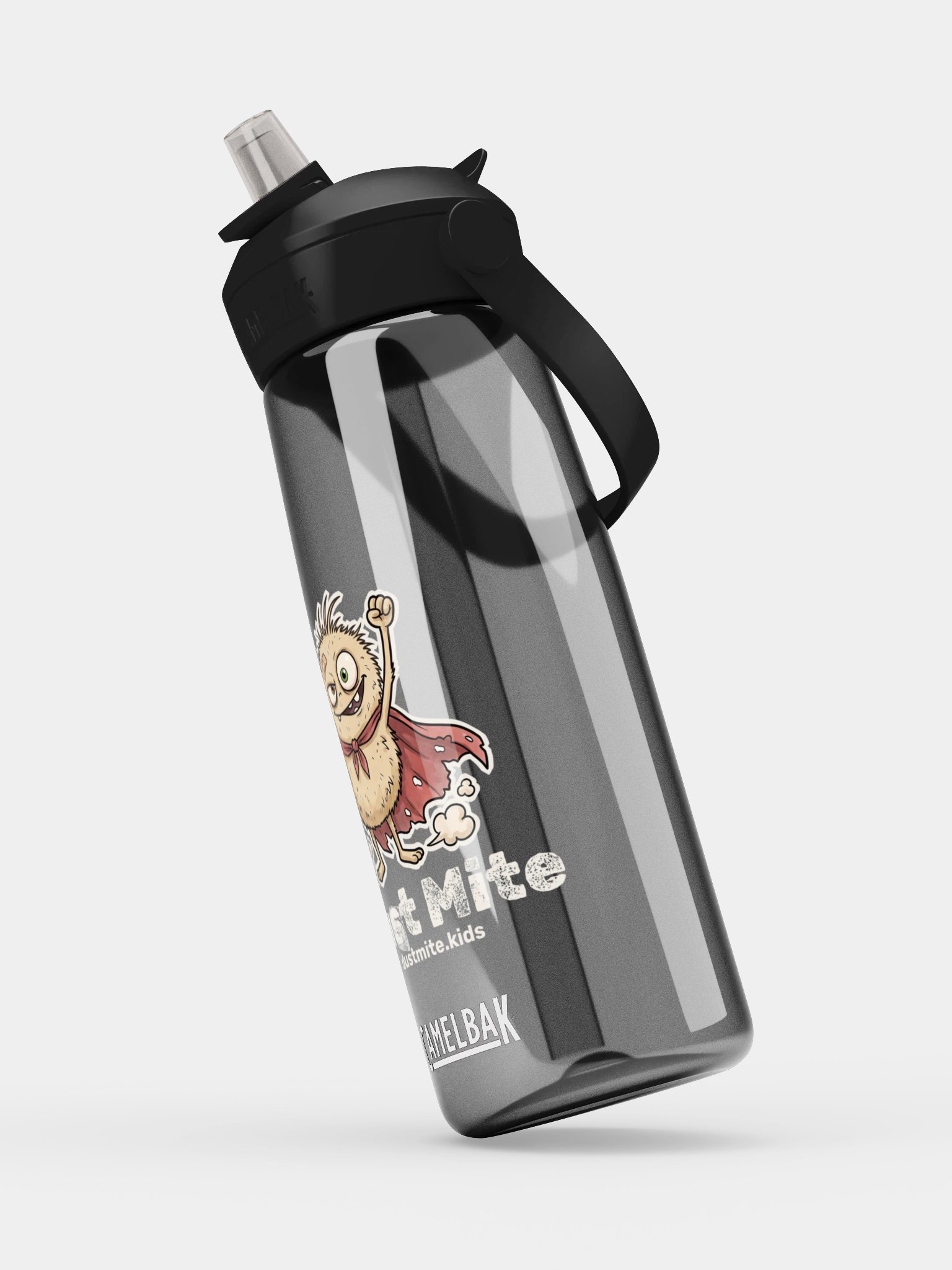 Dust Mite Superhero Water Bottle product image (3)