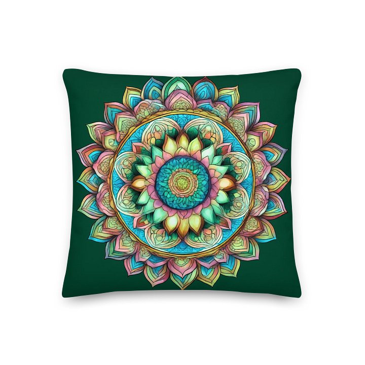 Autumn Bloom Mandala - Pillow product image (1)