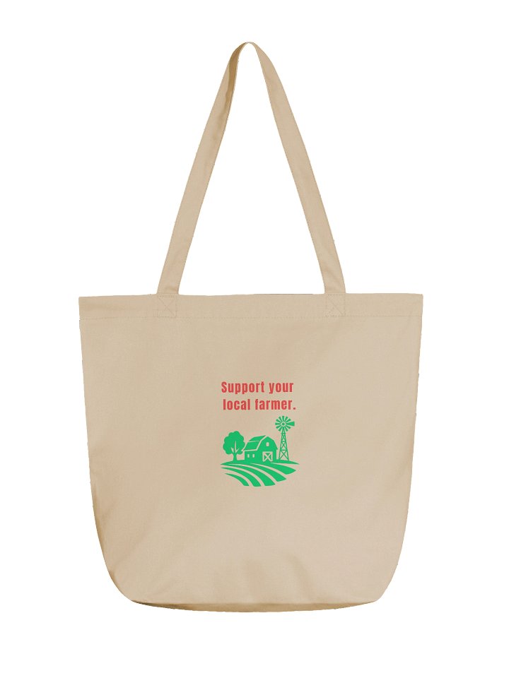 Support Your Local Farmer Tote product image (1)