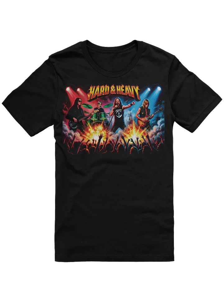 Hard & Heavy Live Graphic T-Shirt product image (1)