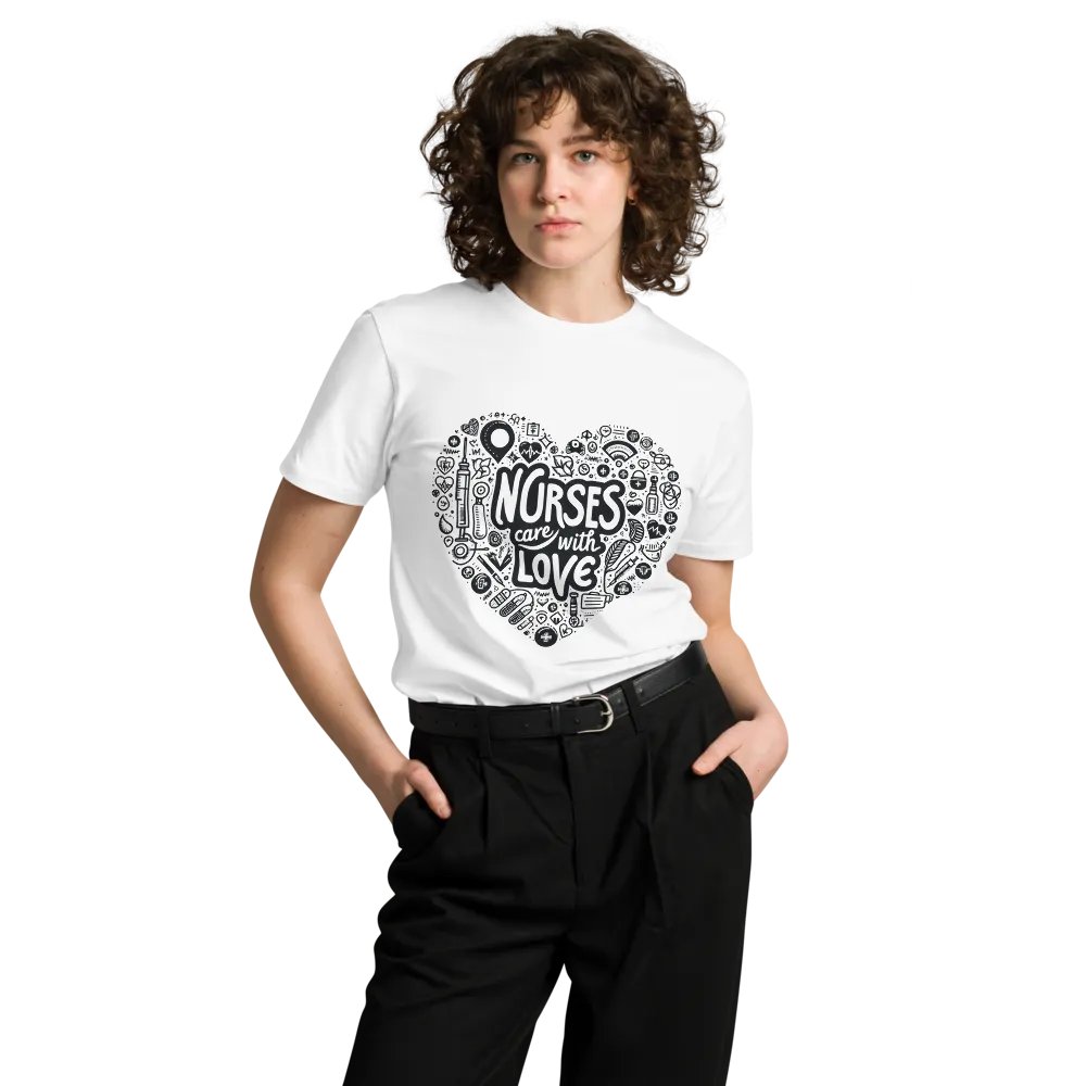 nurses care with love t-shirt product image (8)