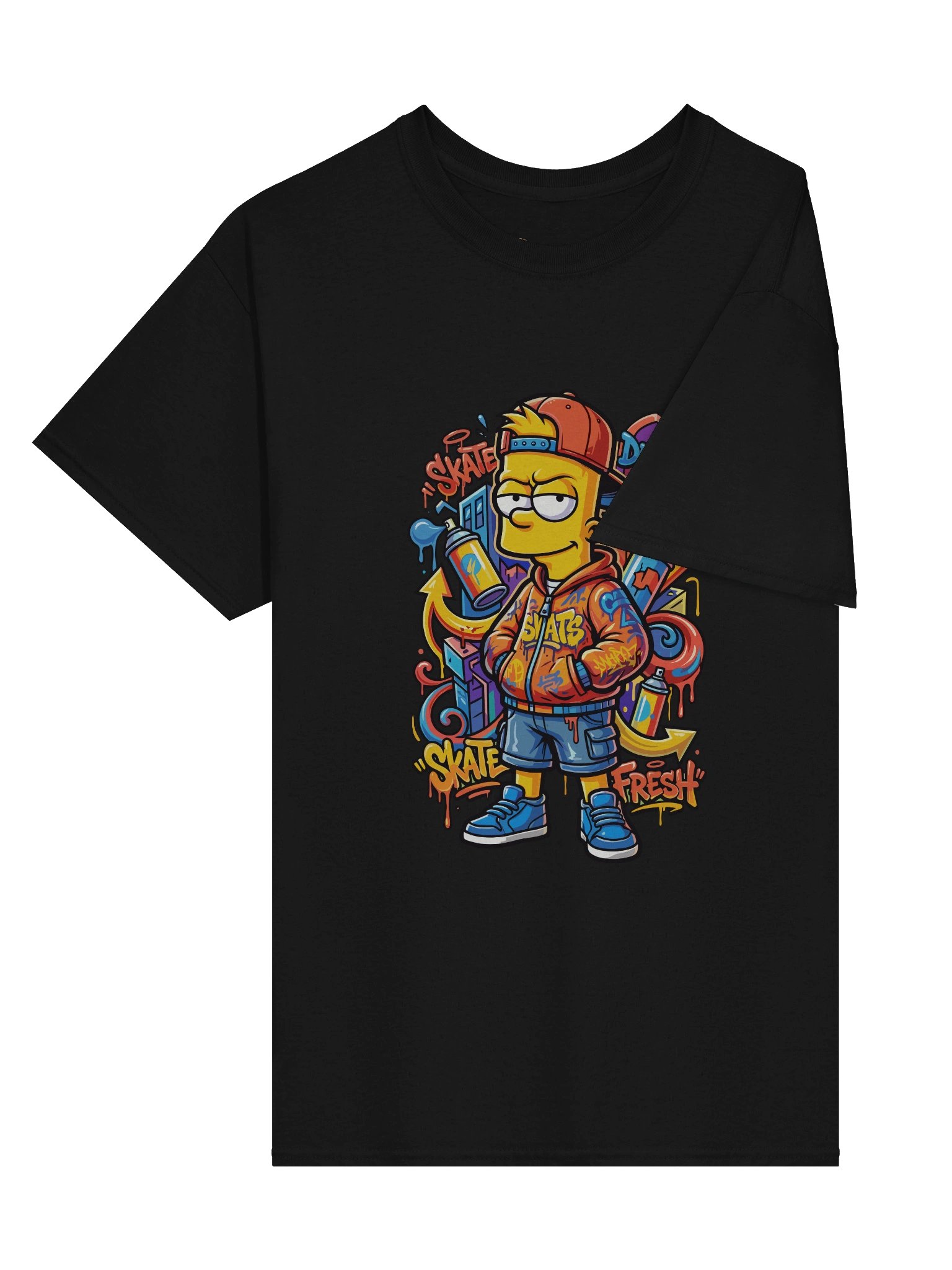 Bart graffiti t-shirt product image (24)