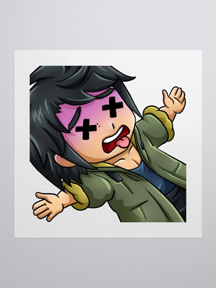 Grizexia RIP Emote Sticker product image (1)