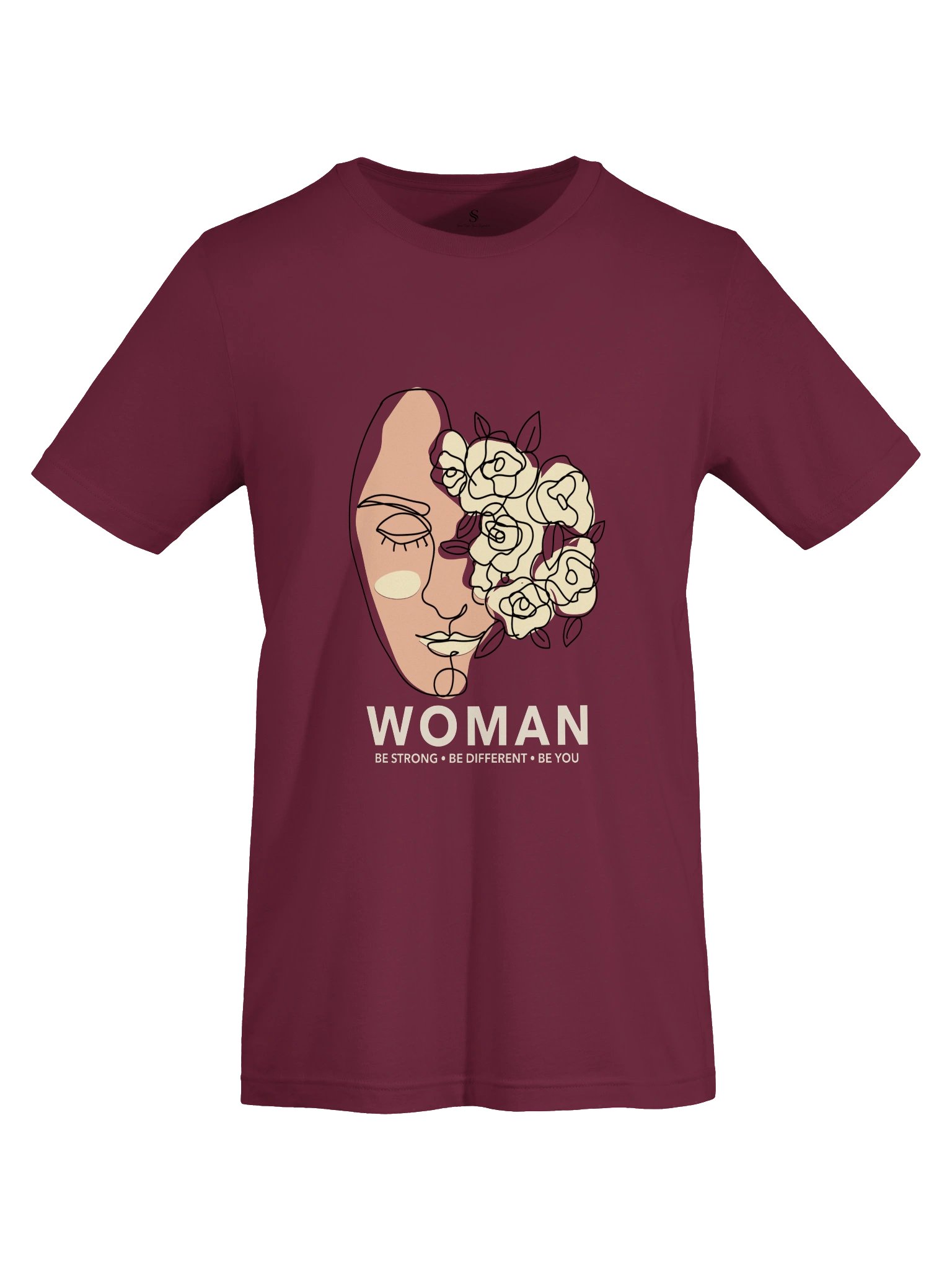 Woman Be Strong Floral Graphic Tee product image (16)