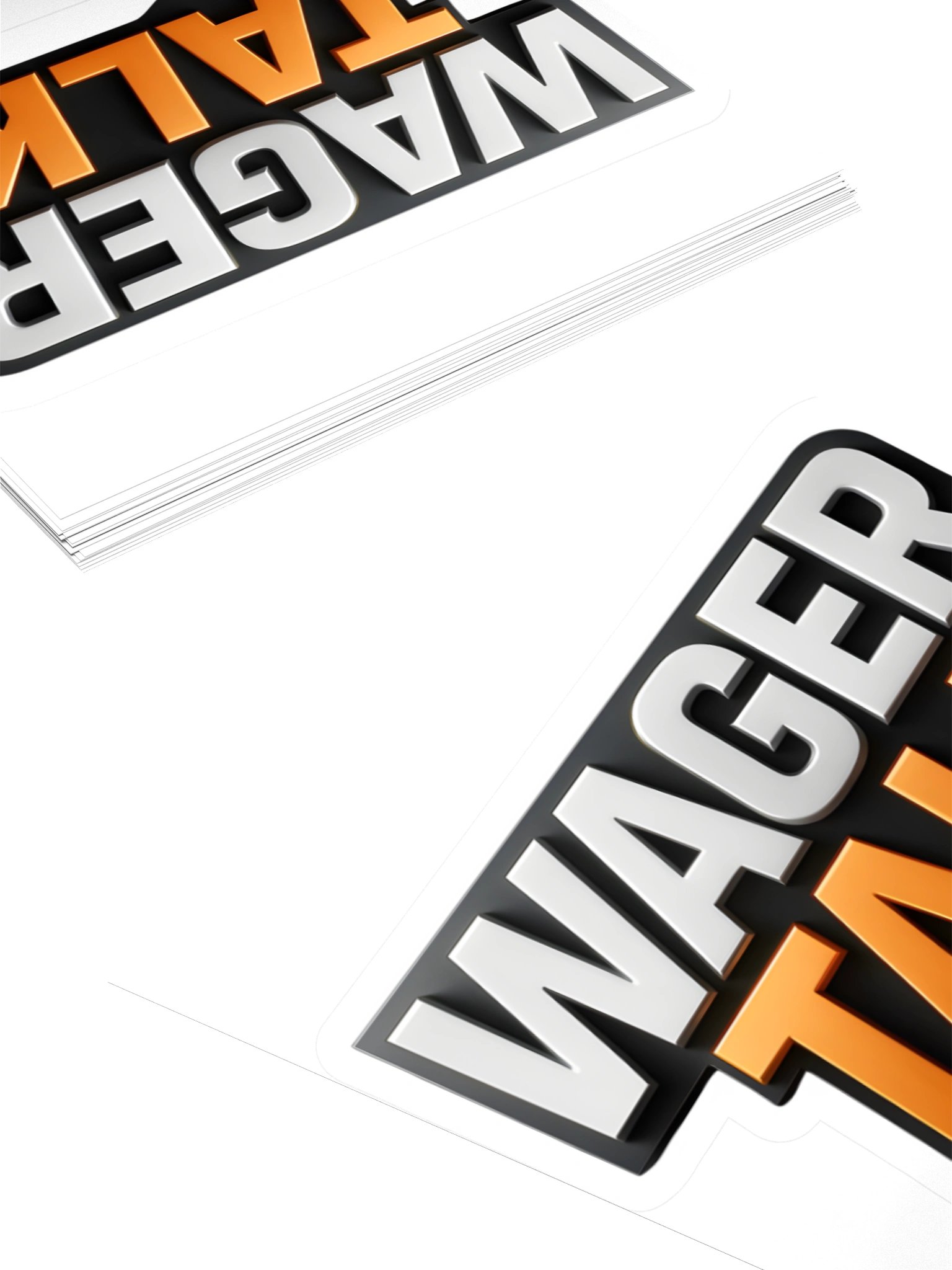 WagerTalk Logo Sticker product image (4)