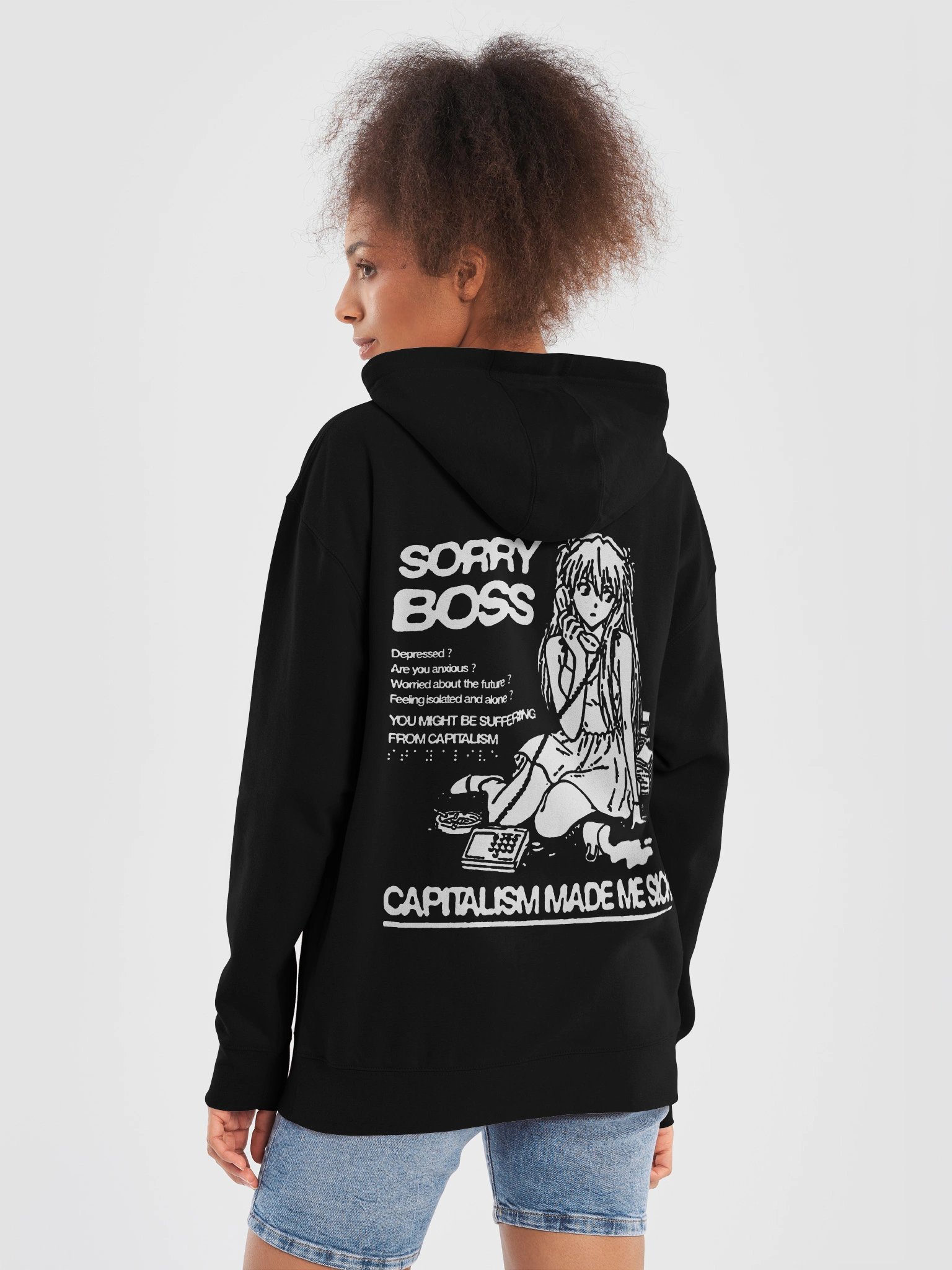 Sorry Boss Hoodie product image (6)