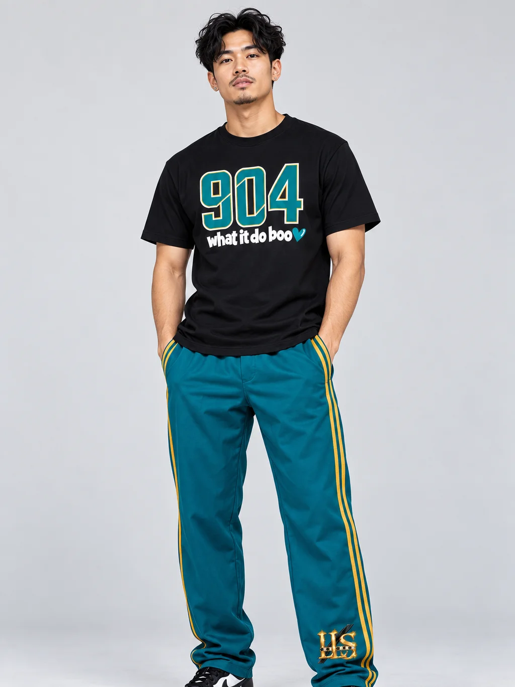 904 What It Do Boo — Standing on Business Black T-Shirt product image (5)