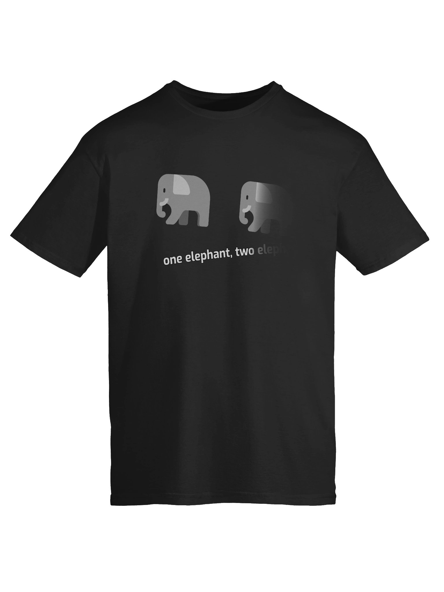 One Elephant, Two Elepha- T-Shirt #4 product image (6)