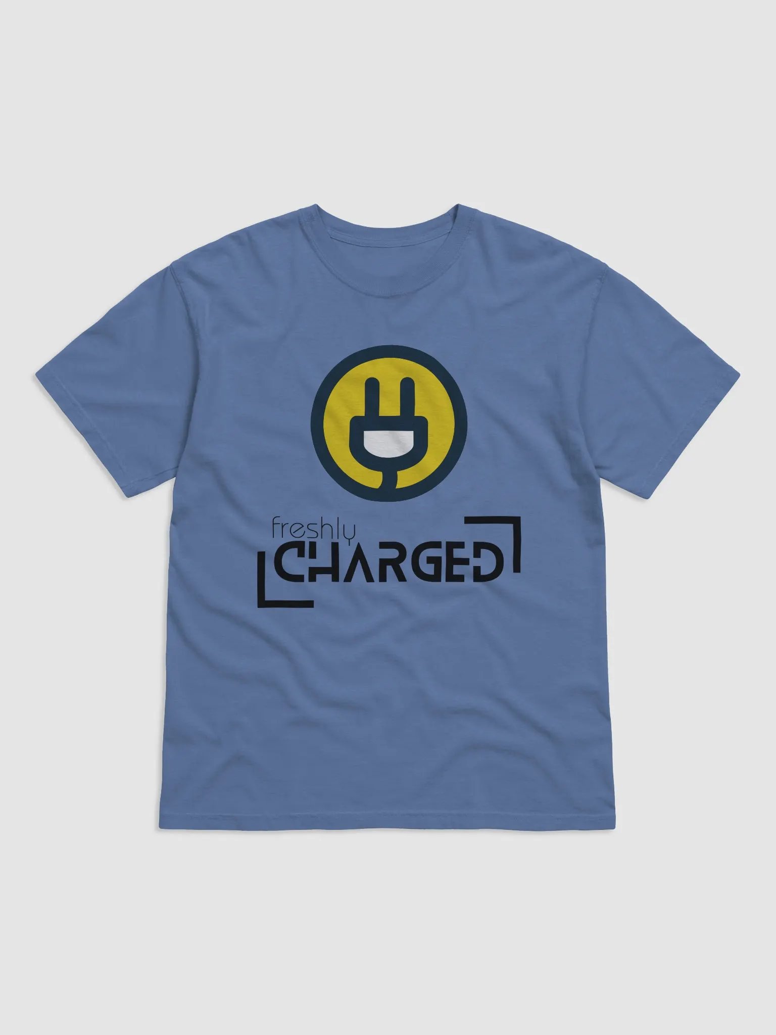 Freshly Charged Tee (Blue) product image (1)