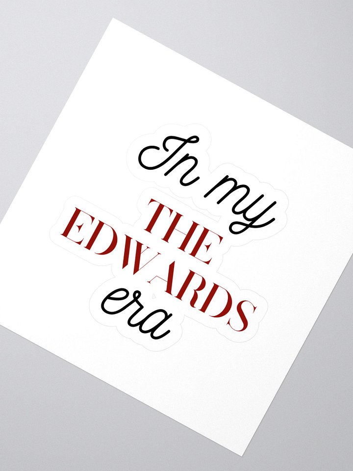 The Edwards Era Stickers product image (2)