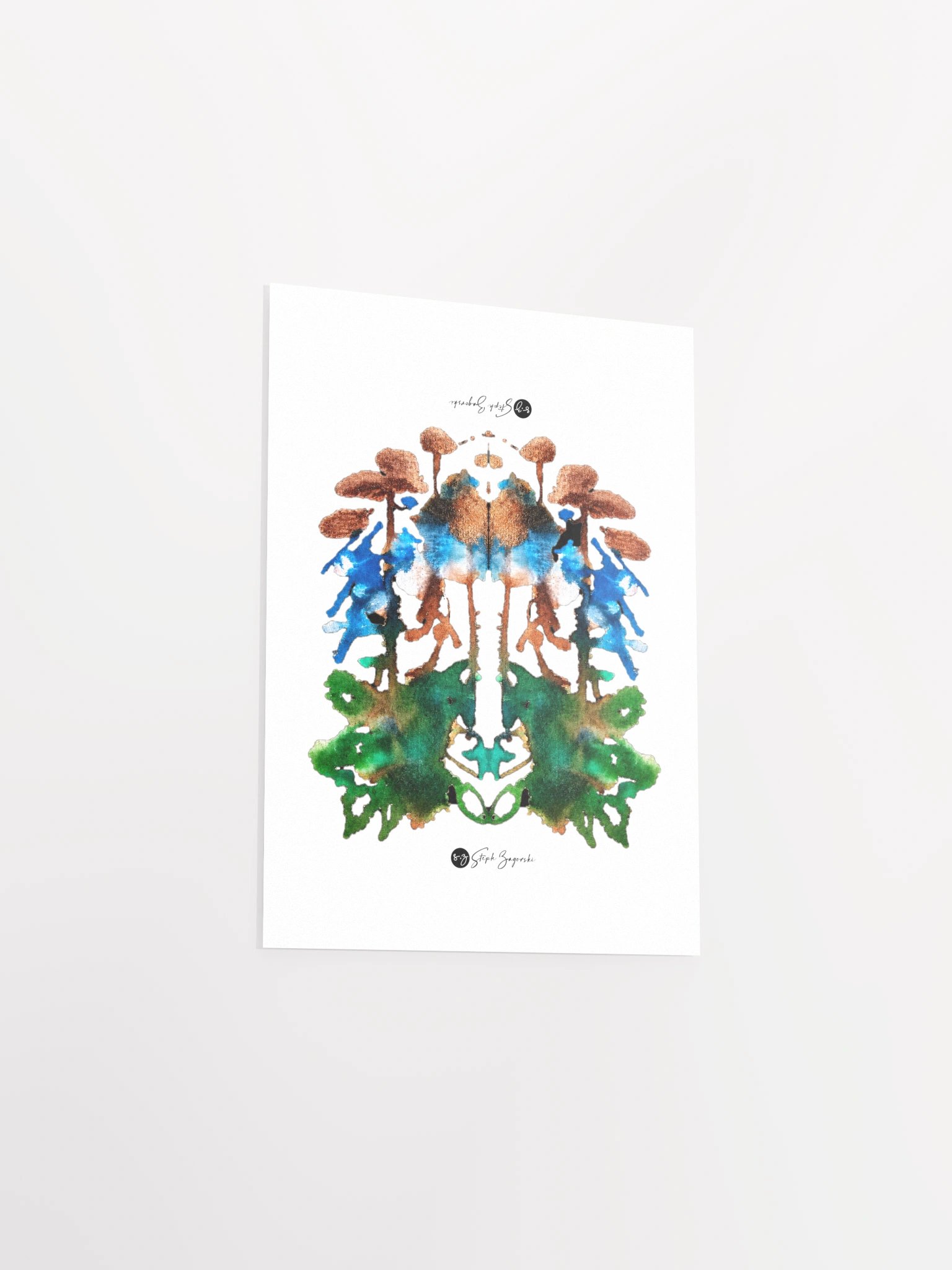 Bob Ross | Inkblot Print product image (5)