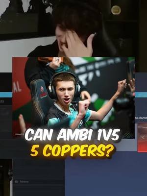 Ambi vs 5 Coppers in R6 #r6 #rainbow6siege #rainbowsix #rainbowsixclips #r6clips 