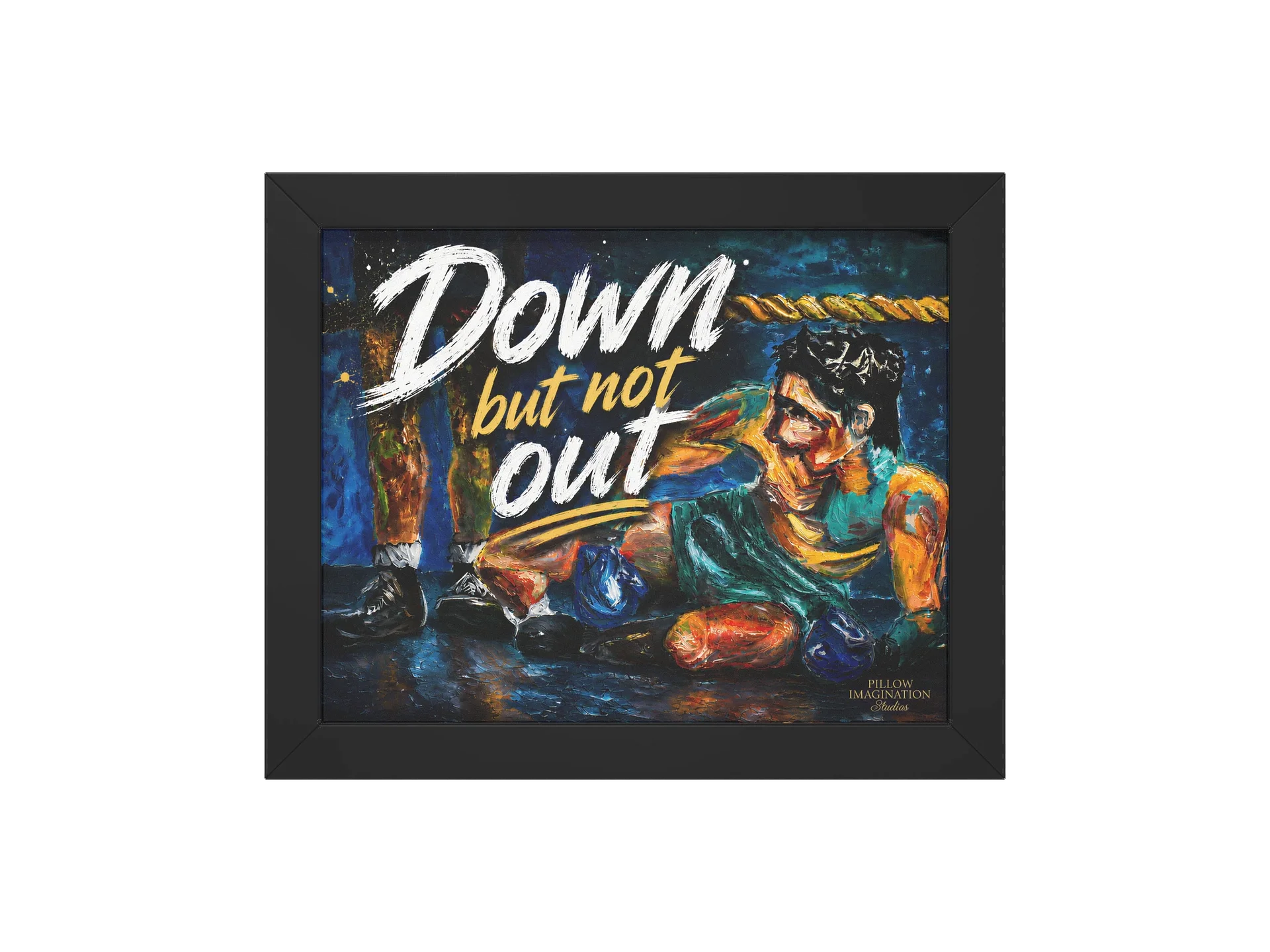 Down But Not Out — Framed Print product image (4)