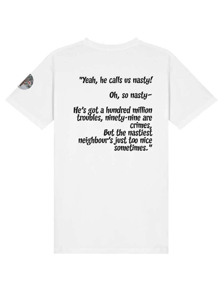 He Called Us Nasty | Essential Character Tee Heavyweight (White) product image (2)