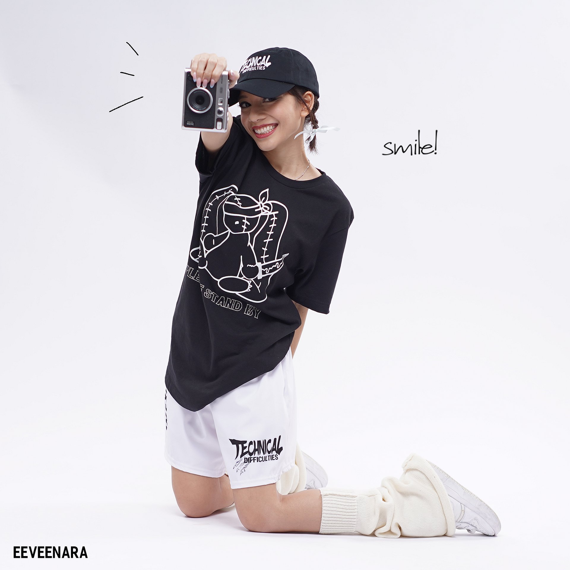 STAND BY TEE - [BLACK] product image (5)