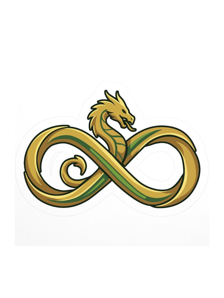Infinights 5 Year Dragon Sticker product image (1)
