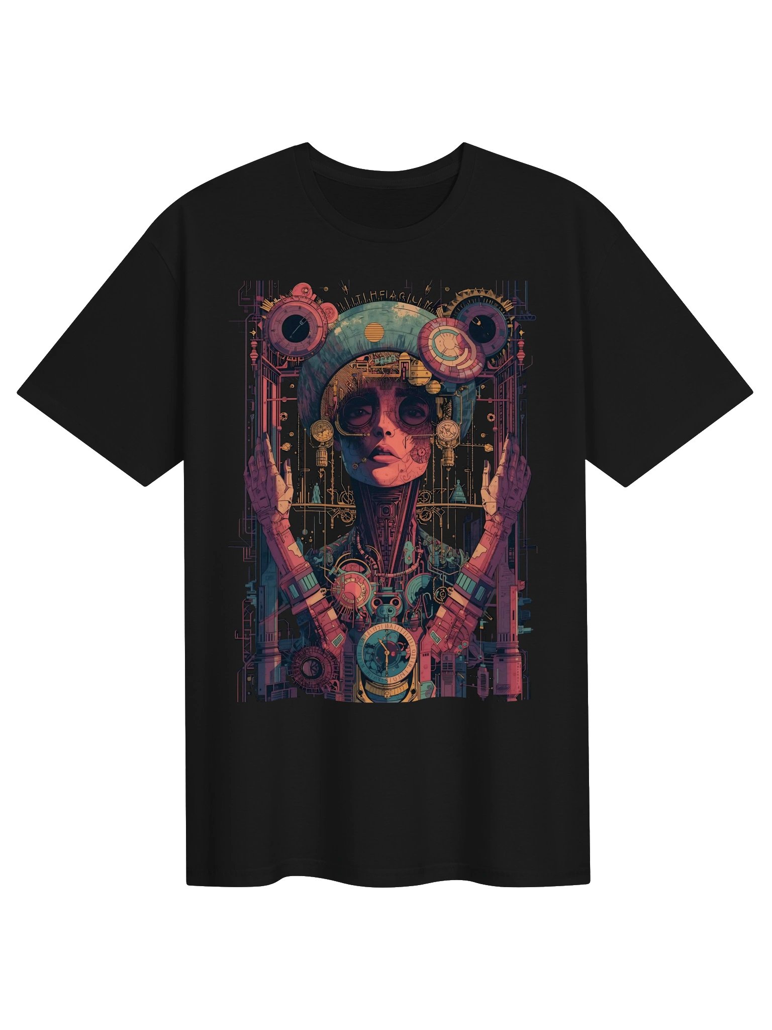 Bohemian Cyborg Girl T-Shirt product image (1)