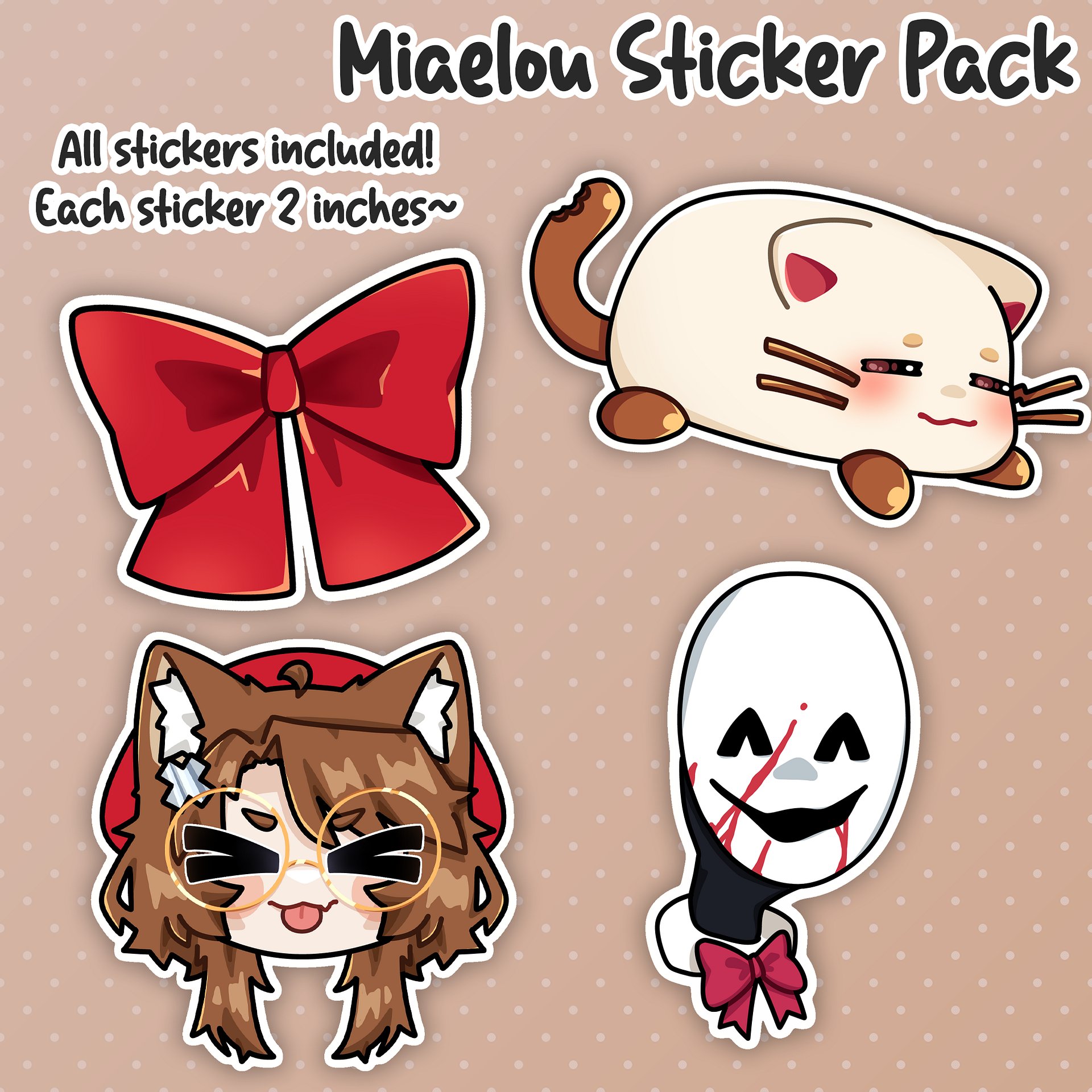 Miaelou Sticker Pack product image (1)