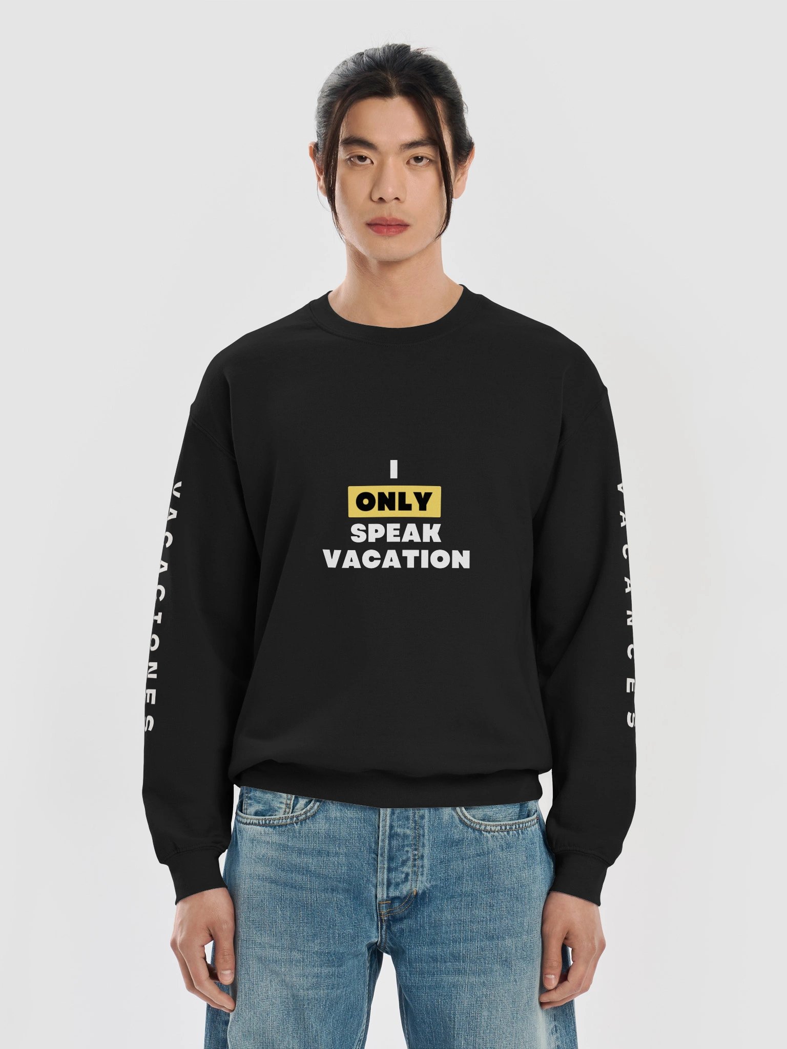 #SpeakVacation Crewneck Sweatshirt product image (5)