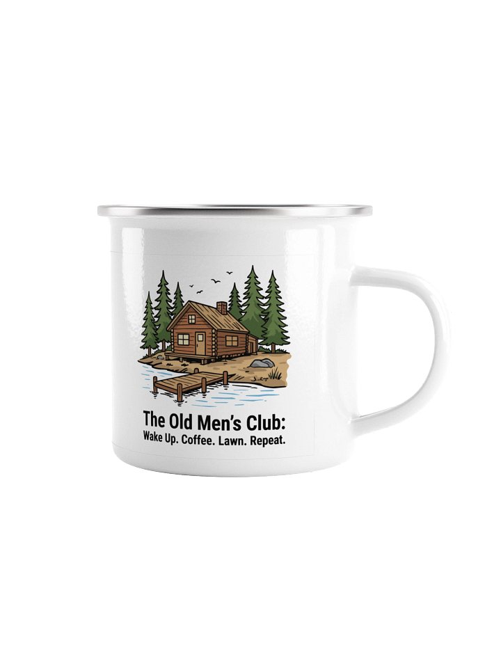 The Official OMC "Log In" Enamel Mug product image (1)
