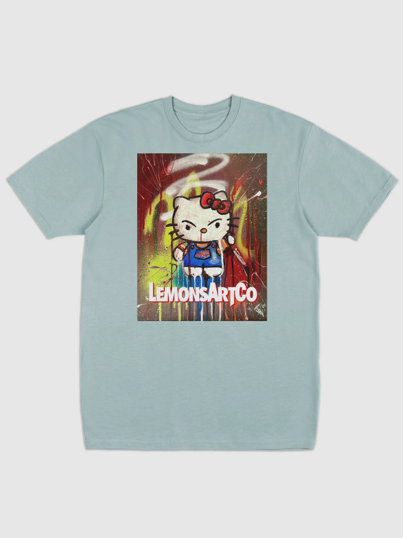 Goodbye Kitten Killer Doll Horror Tee product image (1)