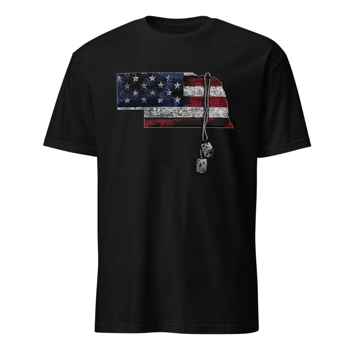 Nebraska Veteran Dog Tags product image (1)