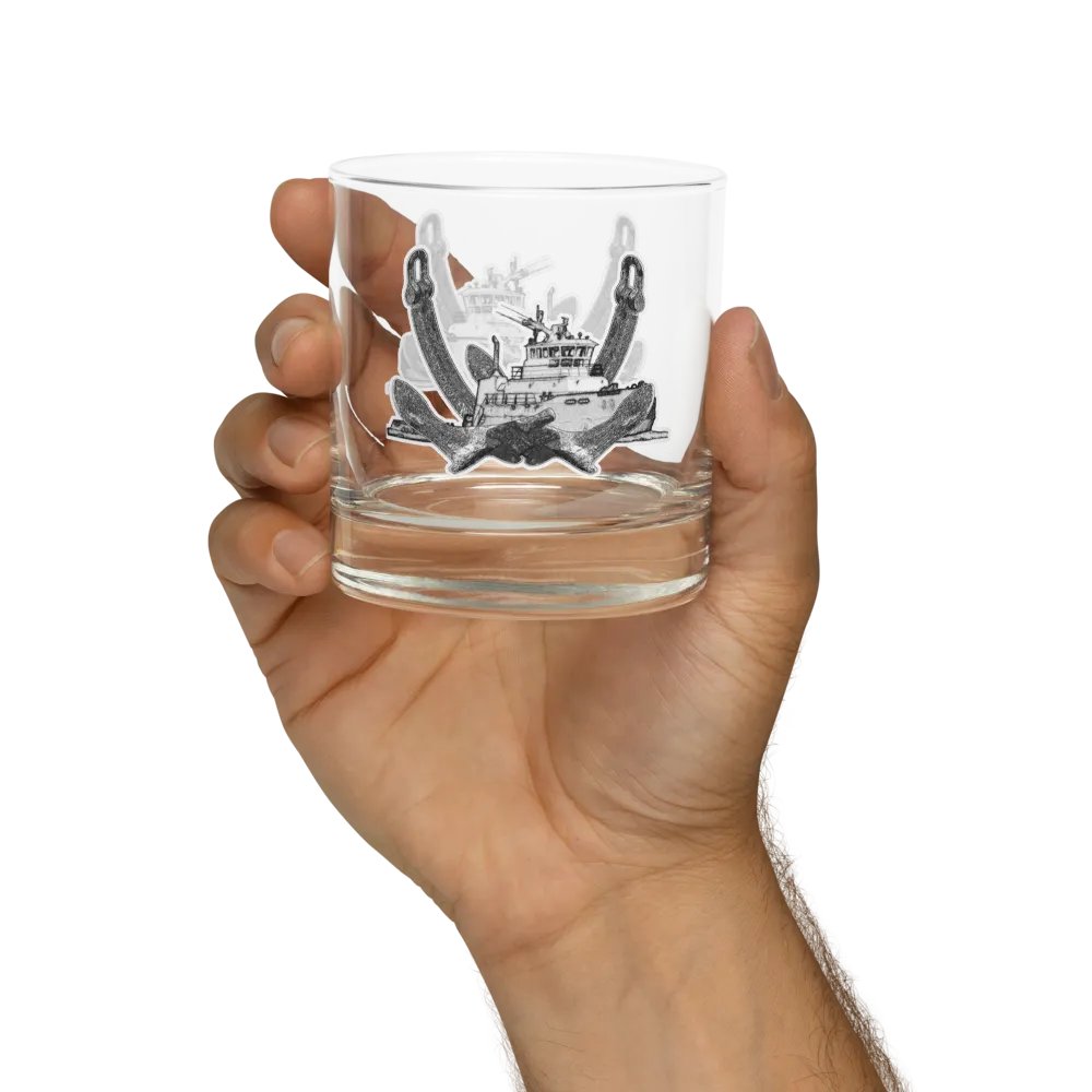 Twin Anchor Titan tug 10.5oz Rocks Glass product image (11)
