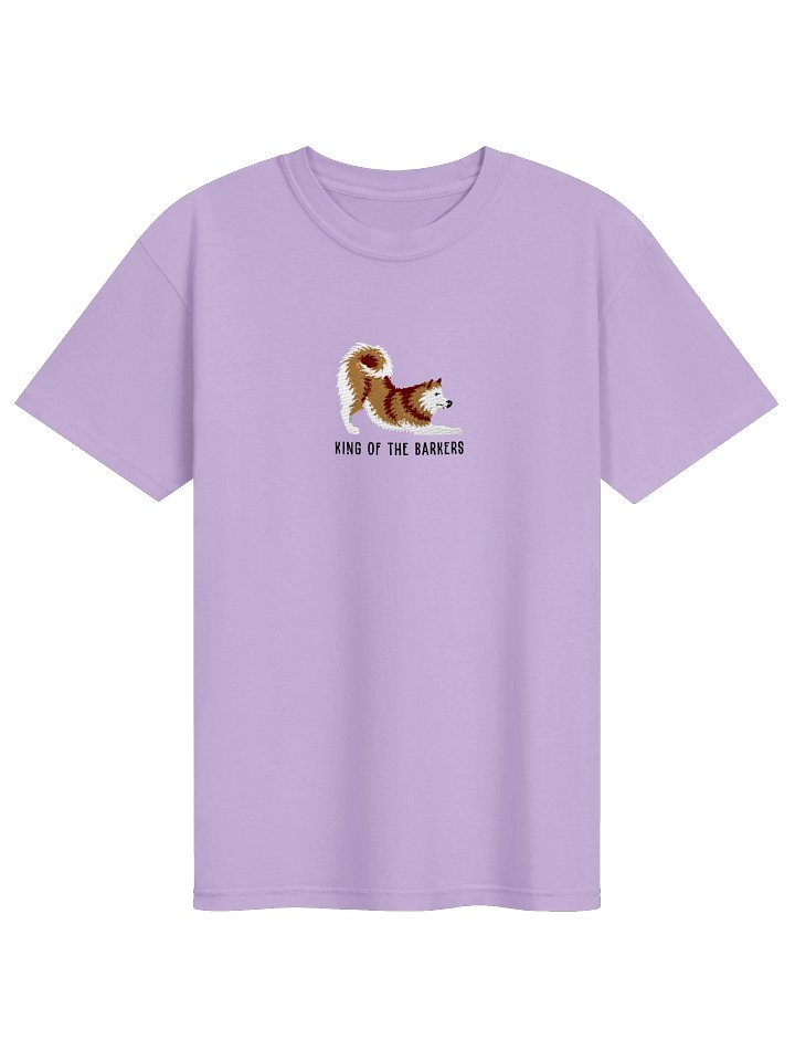 King of the Barkers T-Shirt(Embroidered) of a Finnish Spitz(Gold) product image (33)