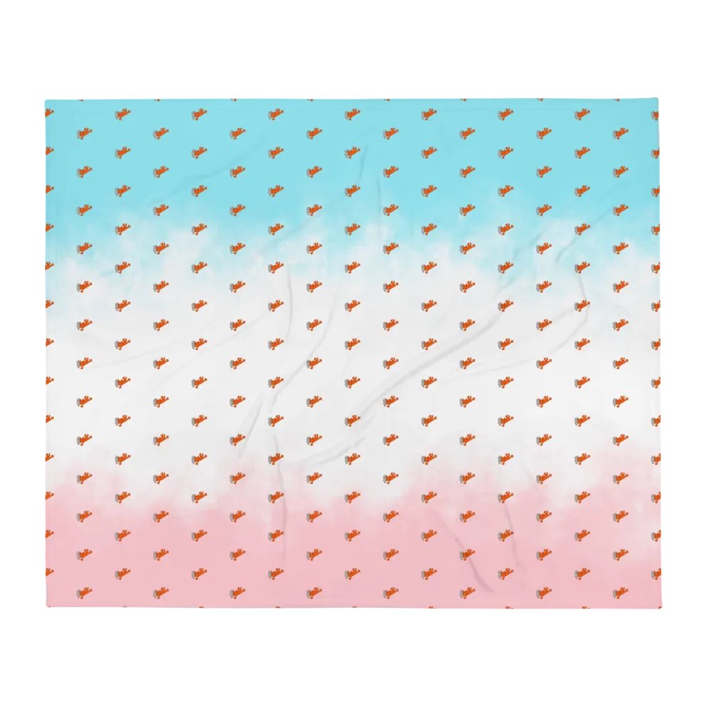 Trans Pride Smoke Puppy Blanket product image (1)