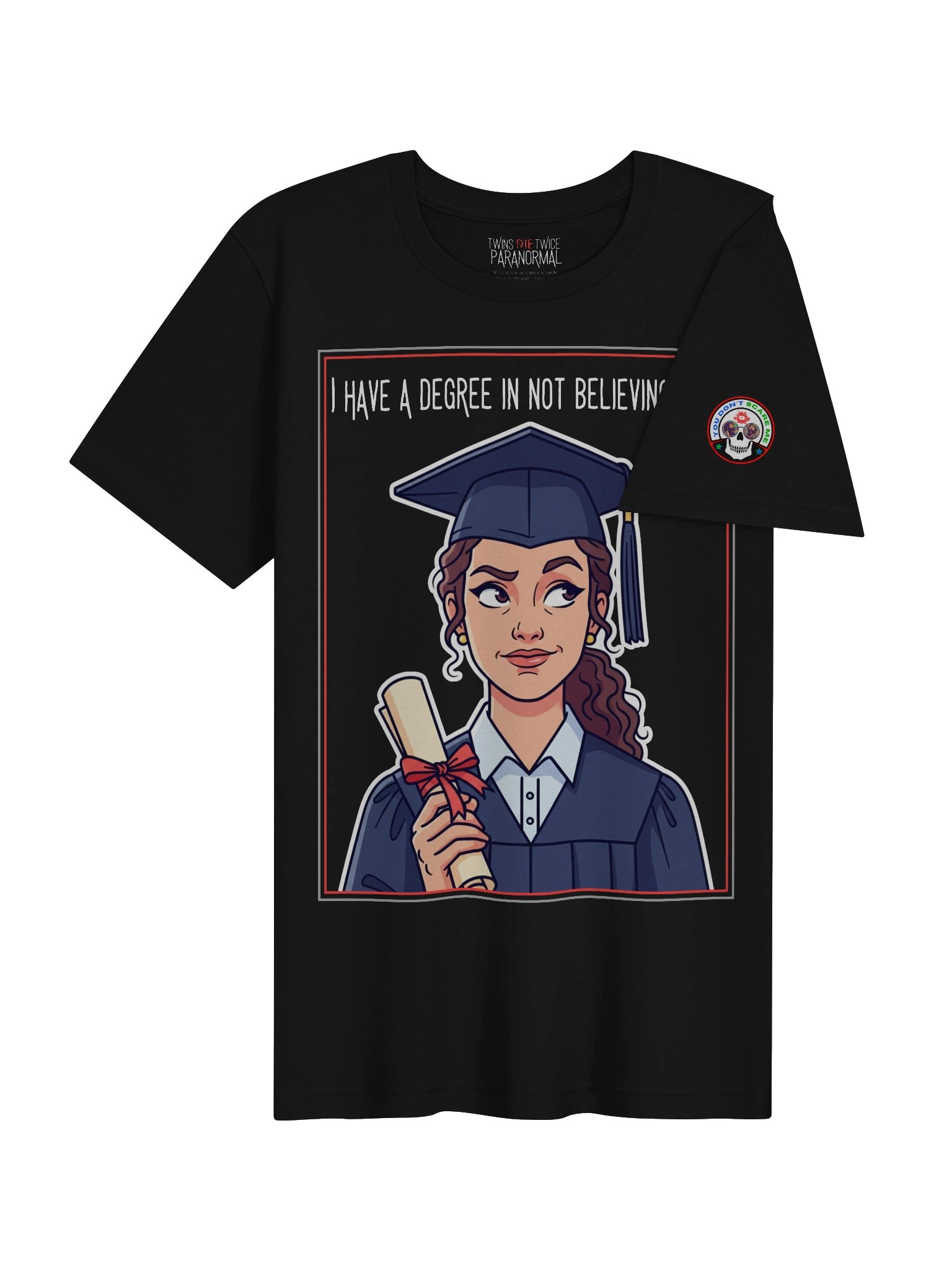 Skeptical Graduate Premium Tee product image (4)