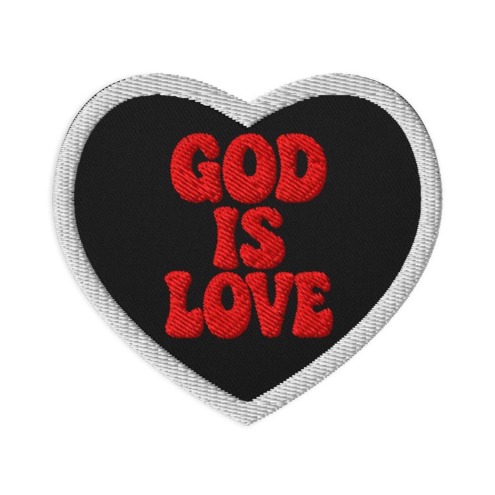 Divine Love Embroidered Patch product image (1)