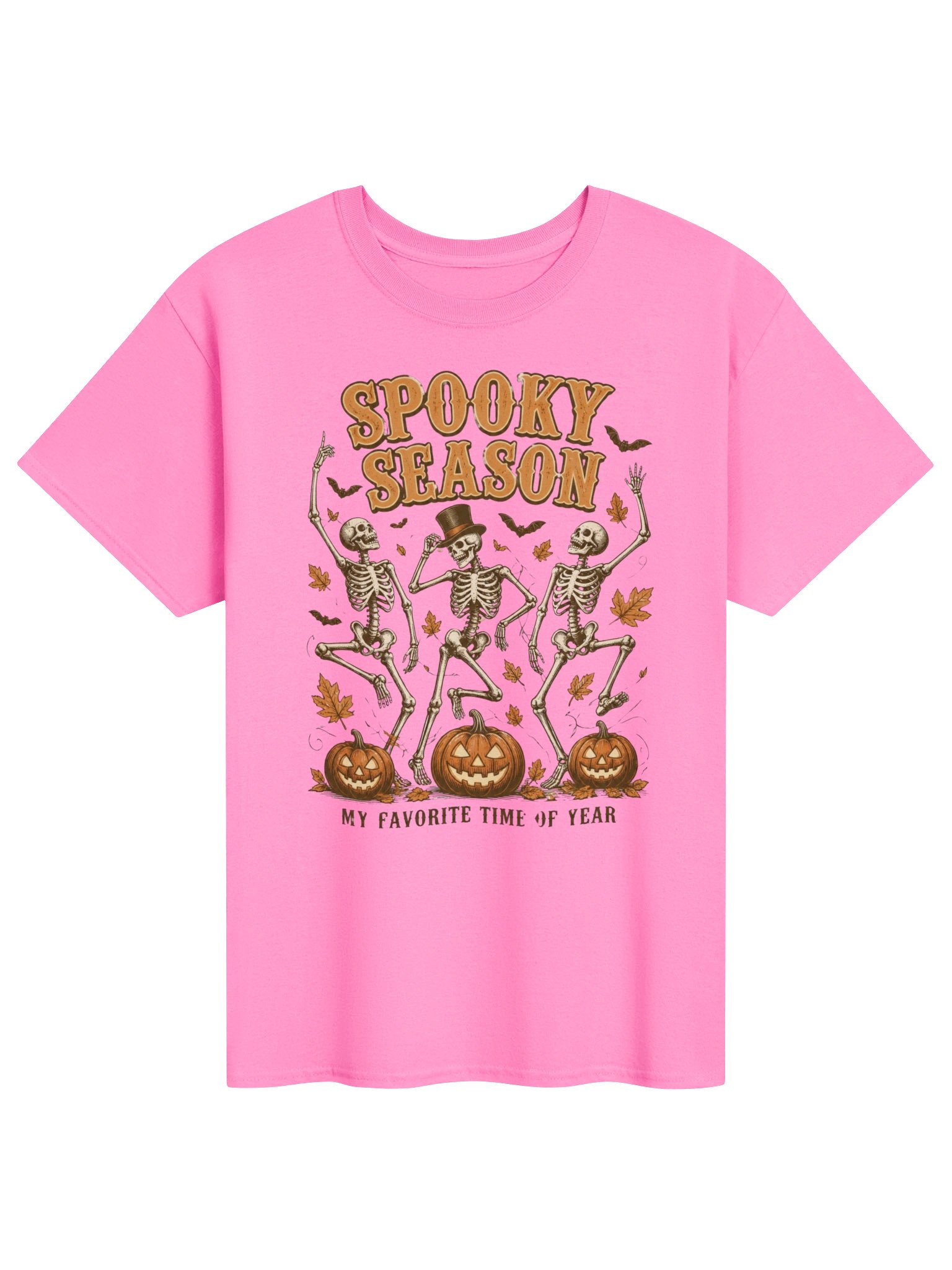 Dancing Skeletons Halloween Shirt, Spooky Season Tee, Funny Halloween Gift, Fall Skeleton Sweatshirt product image (1)