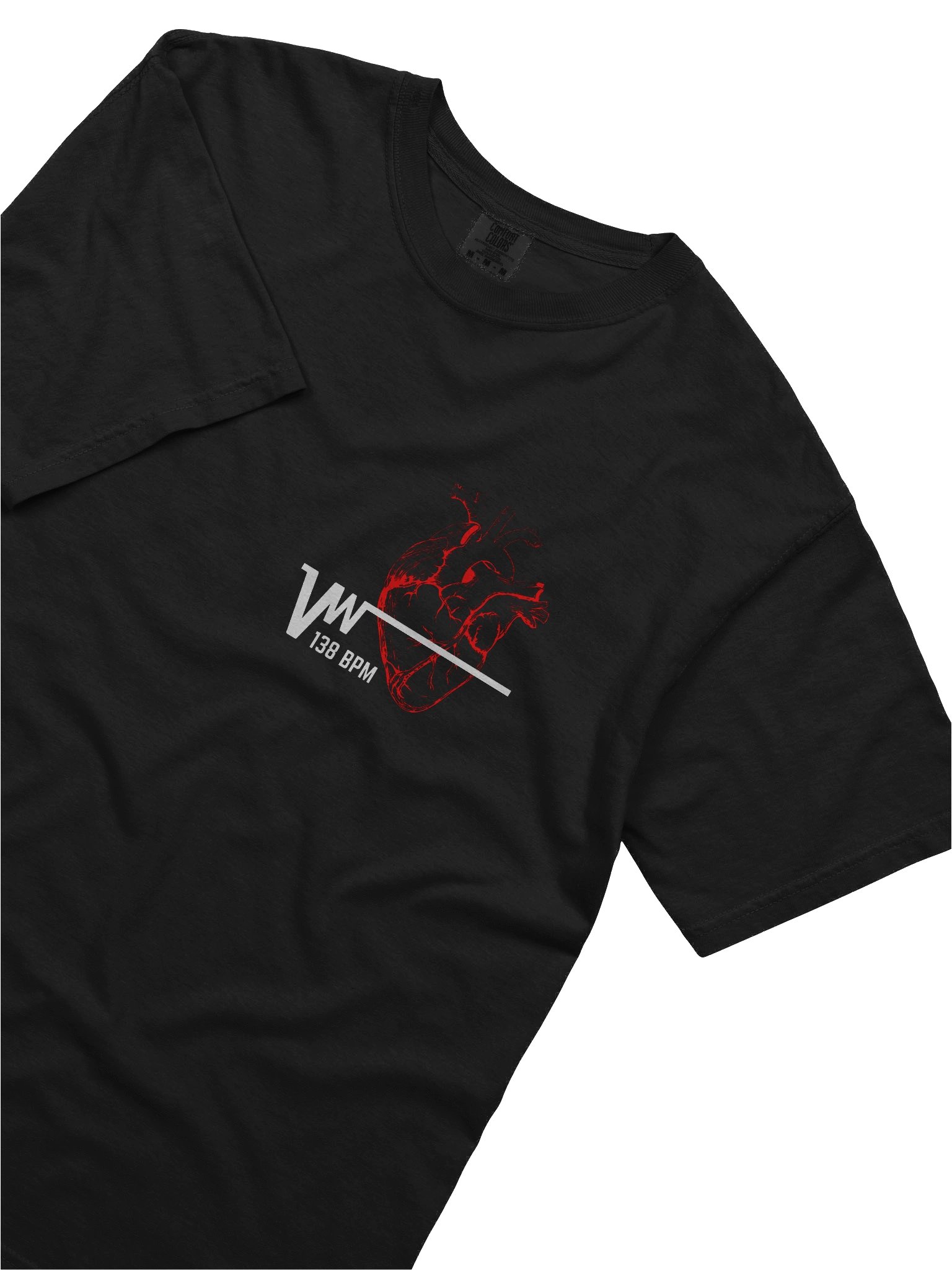 Trance T-Shirt 138 BPM Heart Logo Tee product image (2)