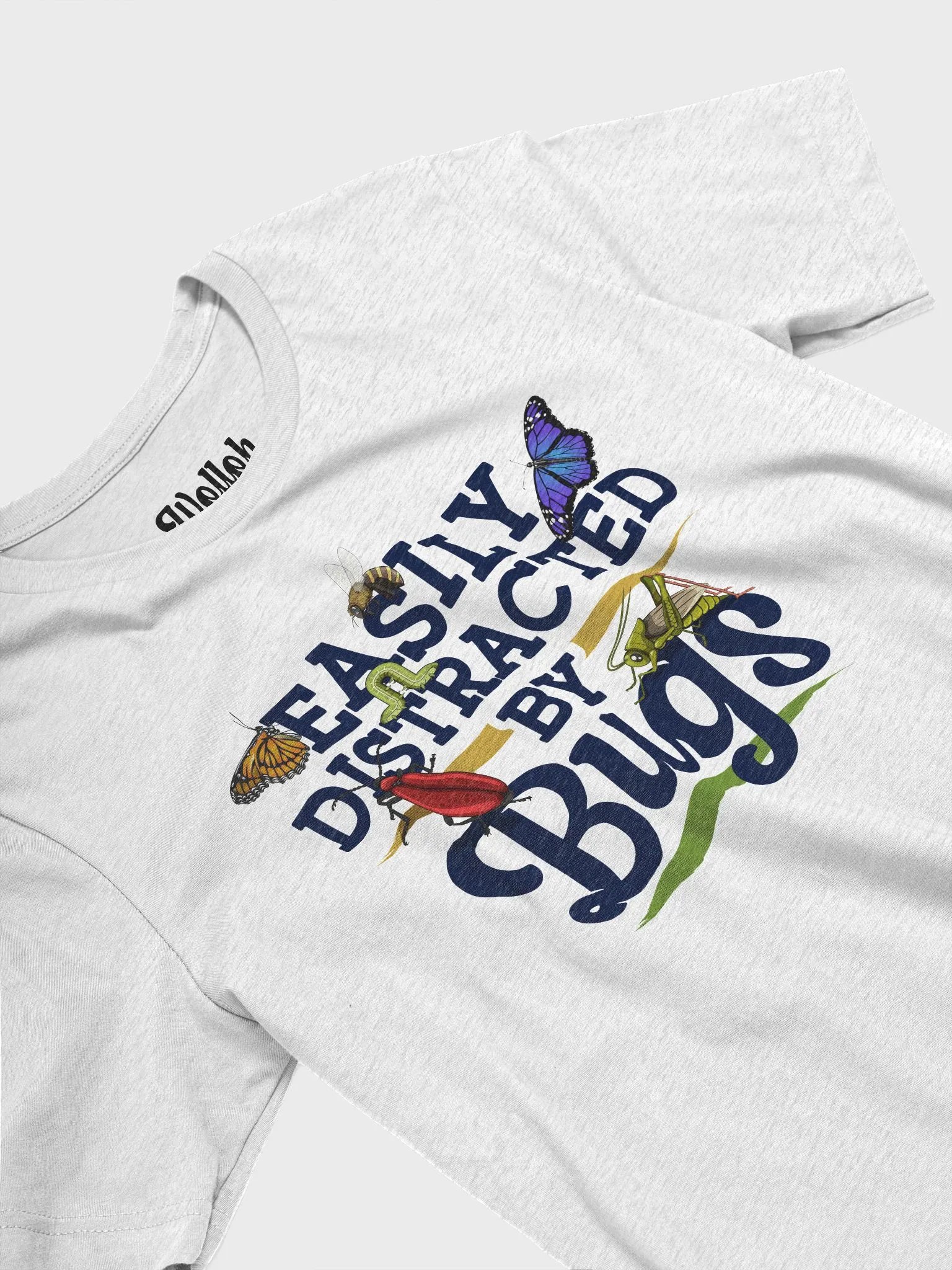 Easily Distracted by Bugs – Funny T-Shirt for Bug Enthusiasts product image (4)