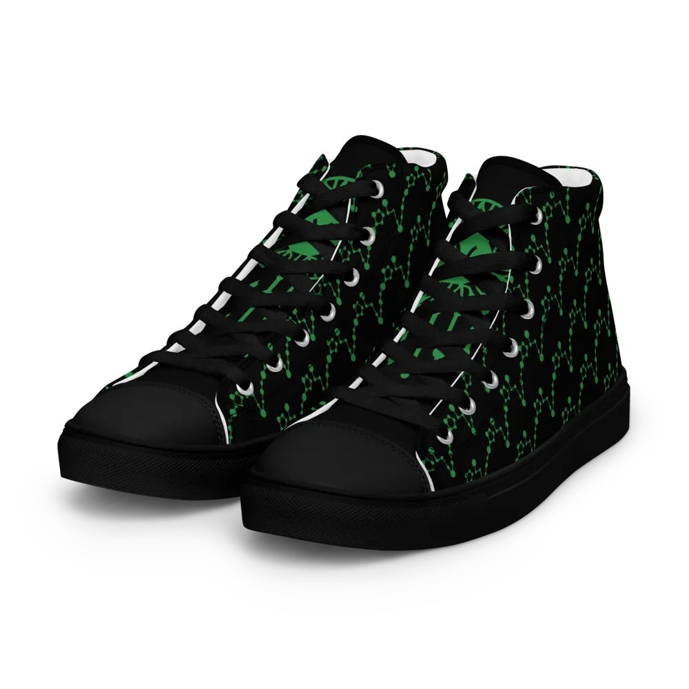 Pisces High Top Canvas Shoes product image (15)