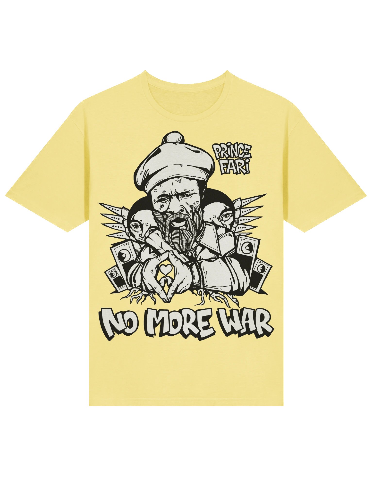 Prince Far I T-Shirt by RasTerms37 (Colorful / Black White / Basic) product image (2)