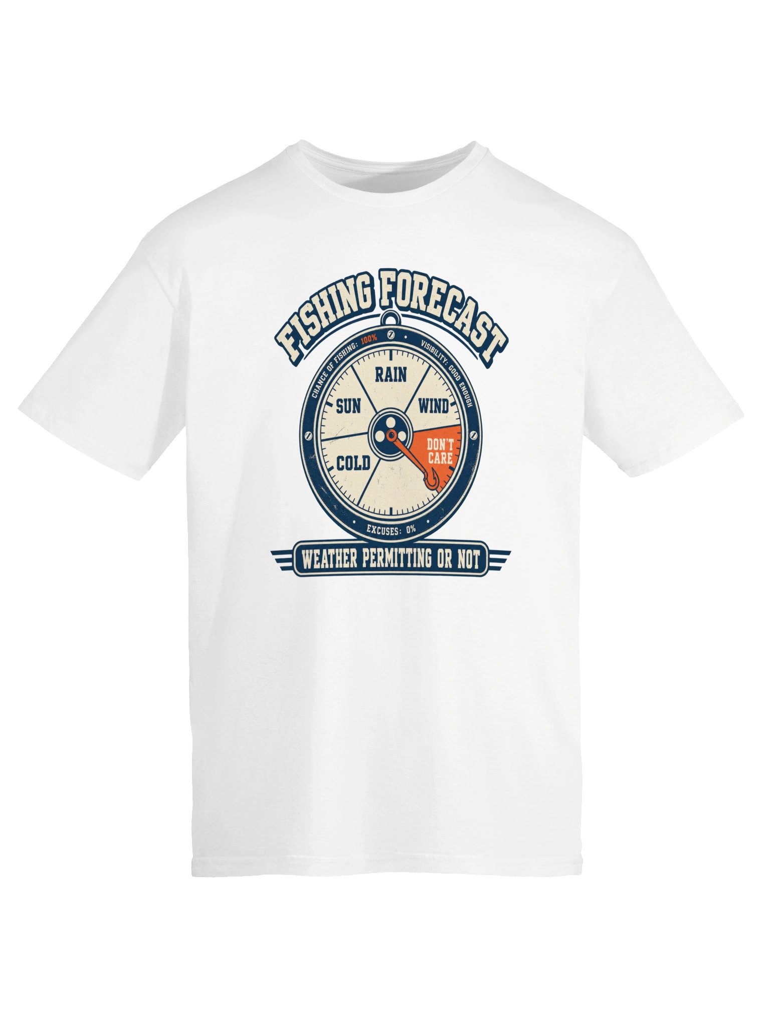 Fishing Forecast — Weather or Not T-Shirt product image (65)