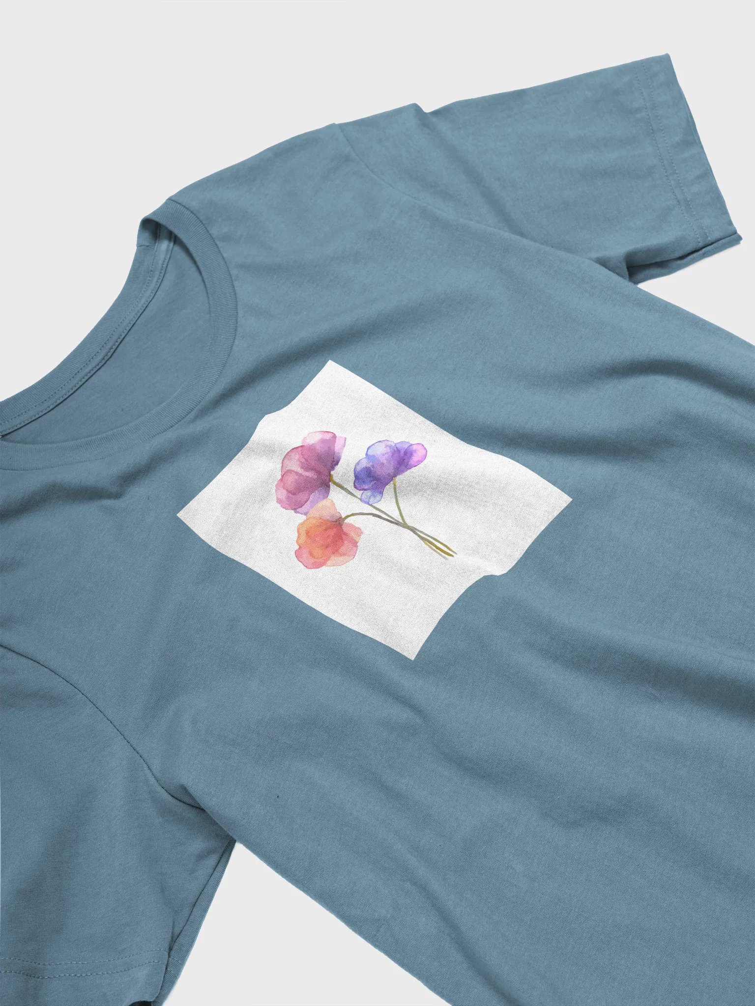 Watercolour Poppy Flowers Supersoft T-Shirt product image (22)