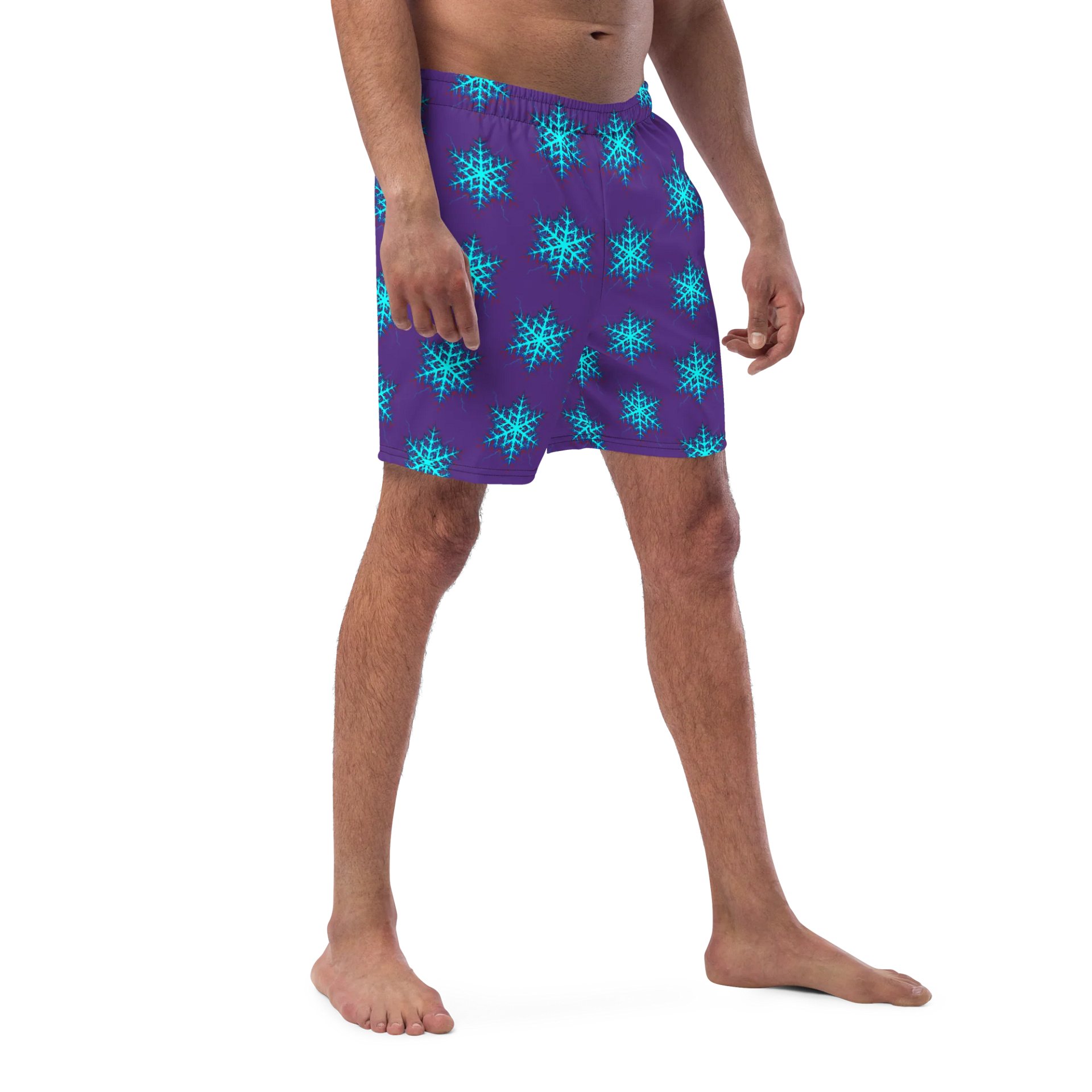 WICKED WINTERS ELECTRIC SNOWFLAKE SWIM SHORTS product image (3)