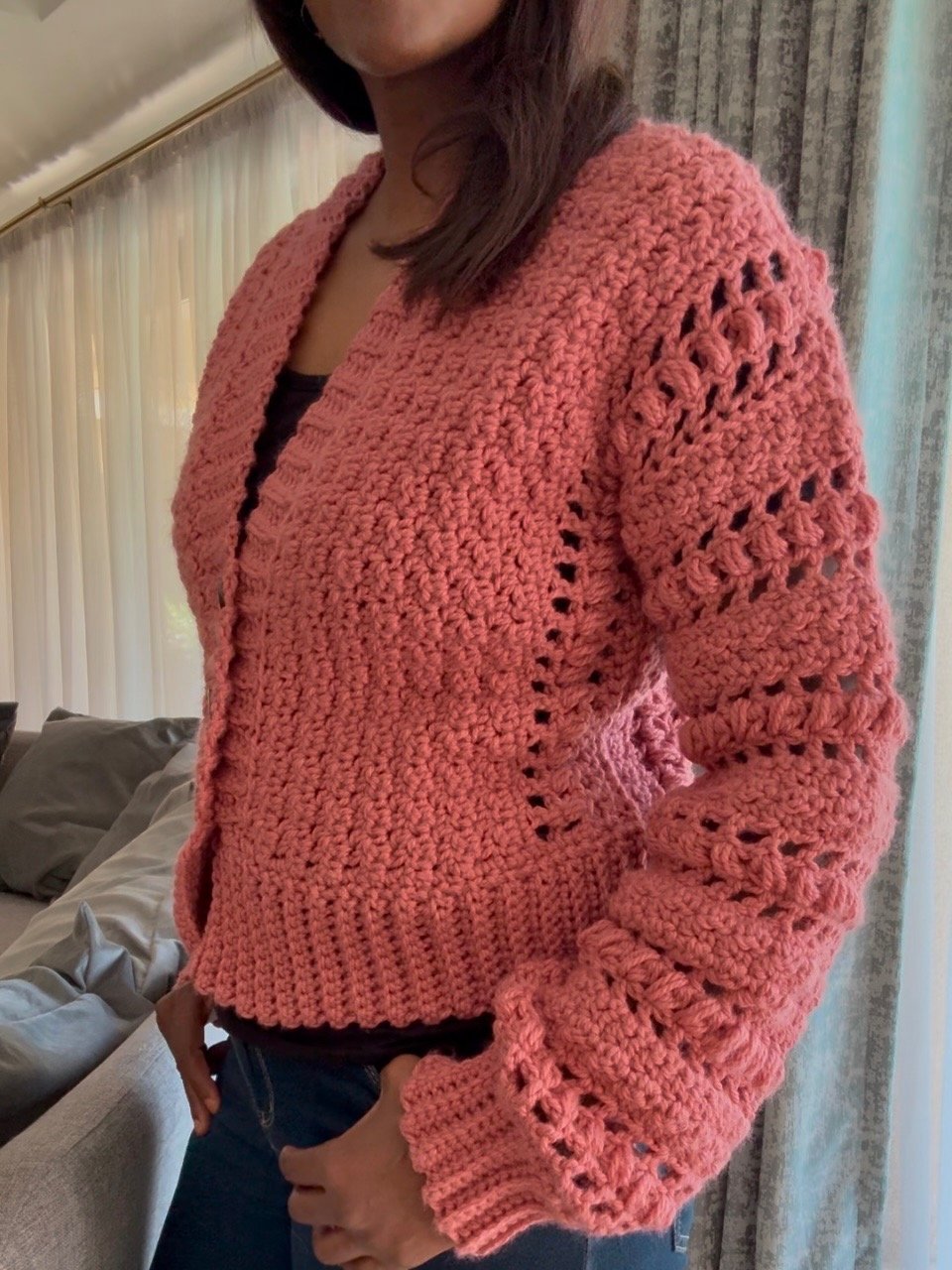 Crochet Cardigan “Eve” Written Pattern product image (4)