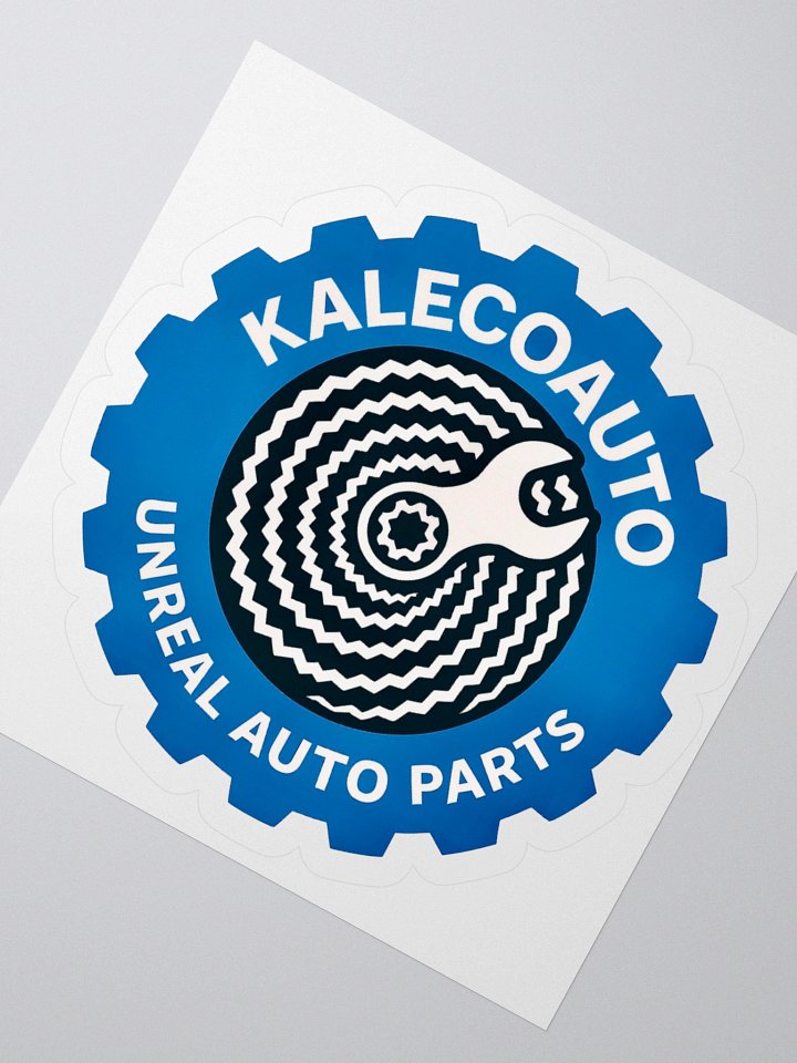 KaleCoAuto Modern Logo Sticker product image (3)