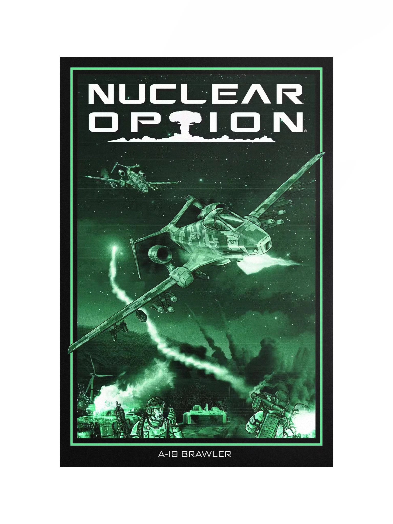 Brawler - Night Vision 20x30in Poster product image (1)