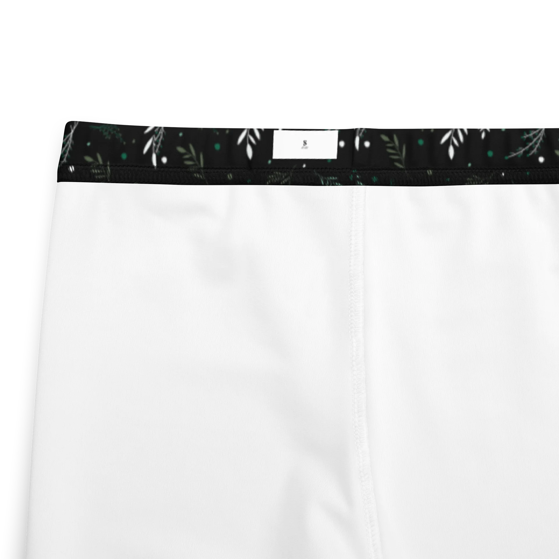 Dark Green Leaf All-Over Print Youth Leggings product image (2)